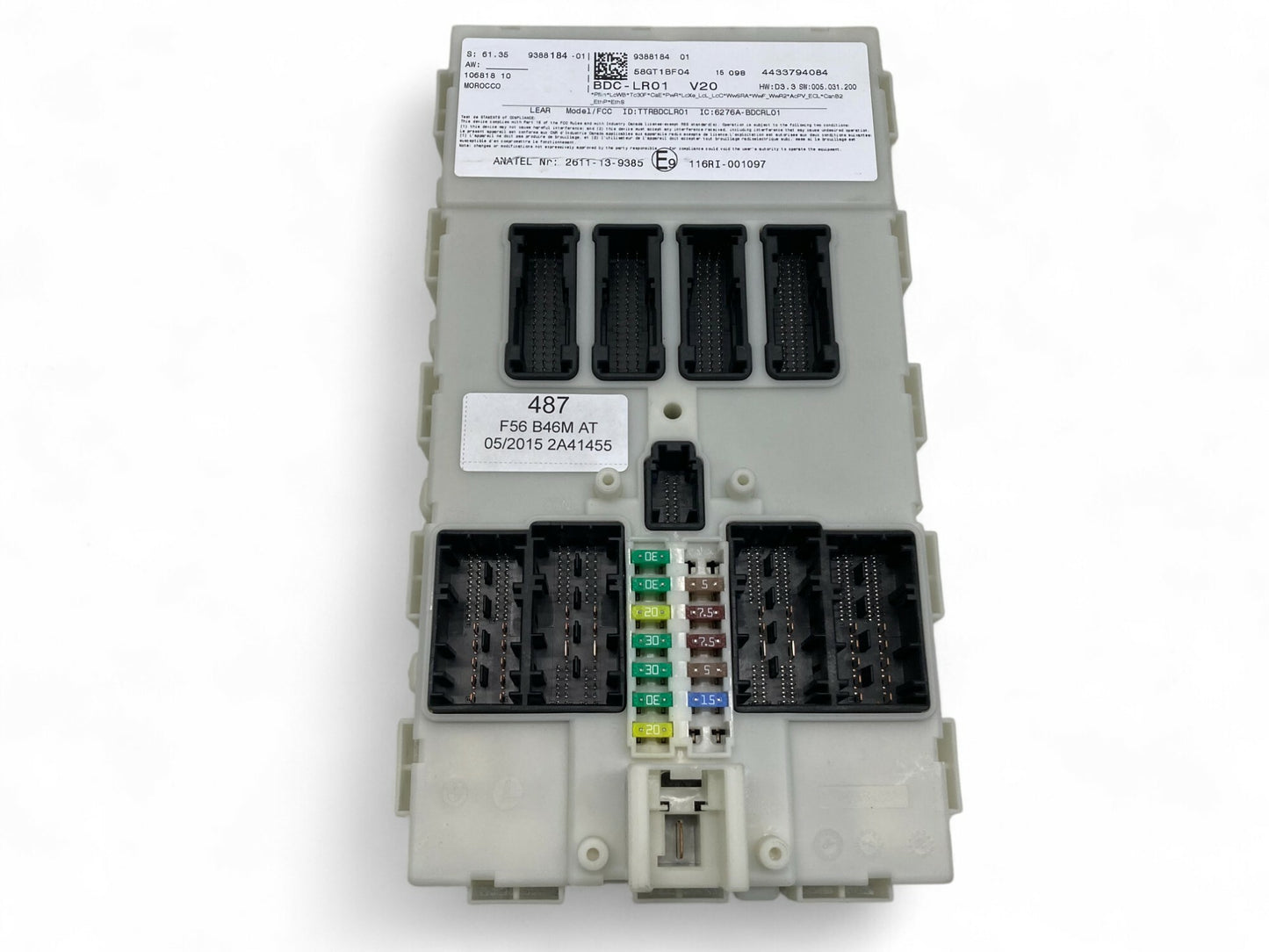 Mini Cooper S DME BDC Key Set B46 AT 2015 F56 487