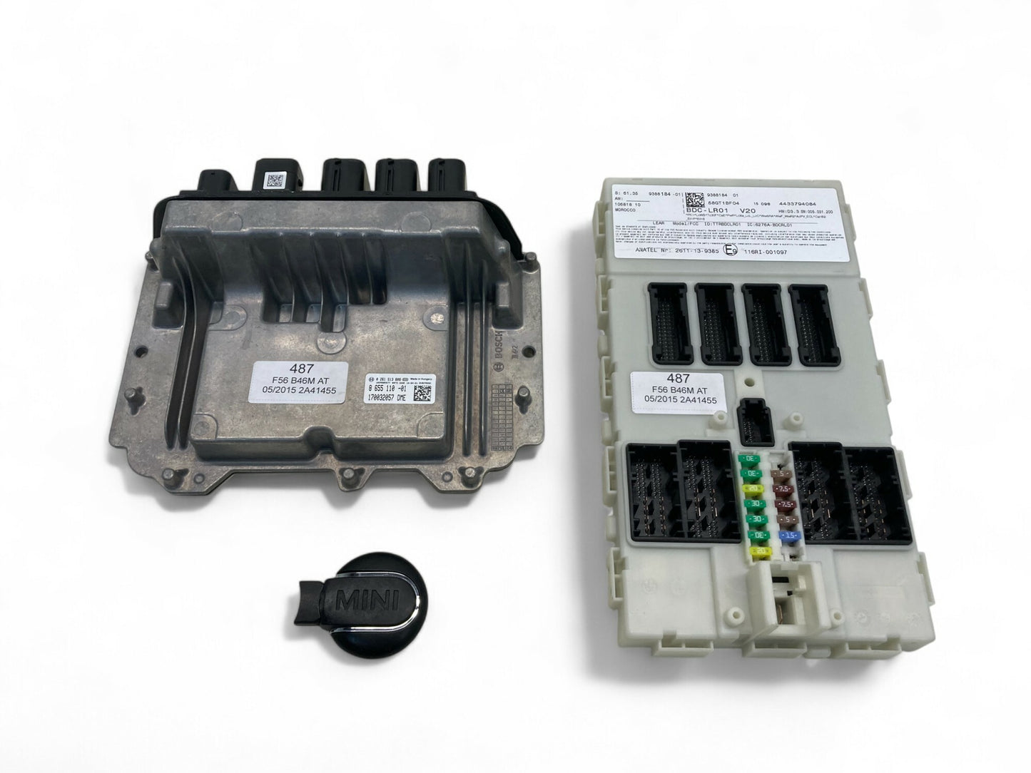 Mini Cooper S DME BDC Key Set B46 AT 2015 F56 487