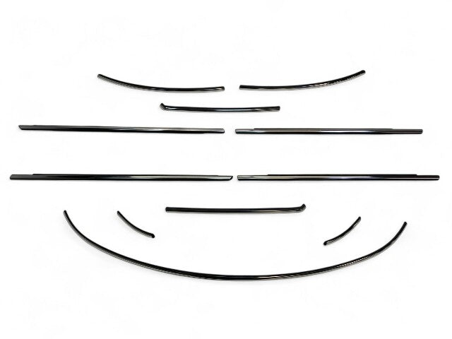 Mini Cooper Complete Belt Line Trim Chrome Set New OEM 2016-2024 F54