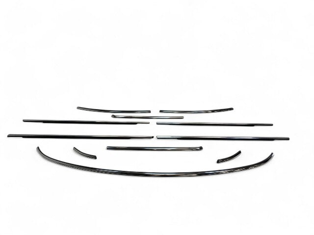 Mini Cooper Complete Belt Line Trim Chrome Set New OEM 2016-2024 F54