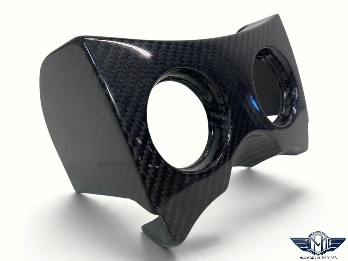 Mini Cooper Carbon Fiber Auxiliary Gauge Mount with AutoMeter Gauges R50 R52 R53
