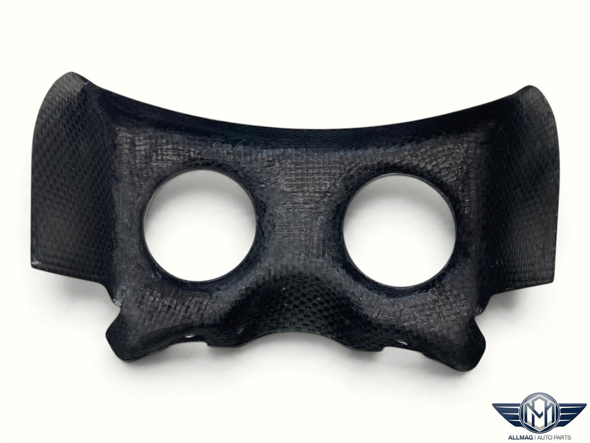 Mini Cooper Carbon Fiber Auxiliary Gauge Mount with AutoMeter Gauges R50 R52 R53