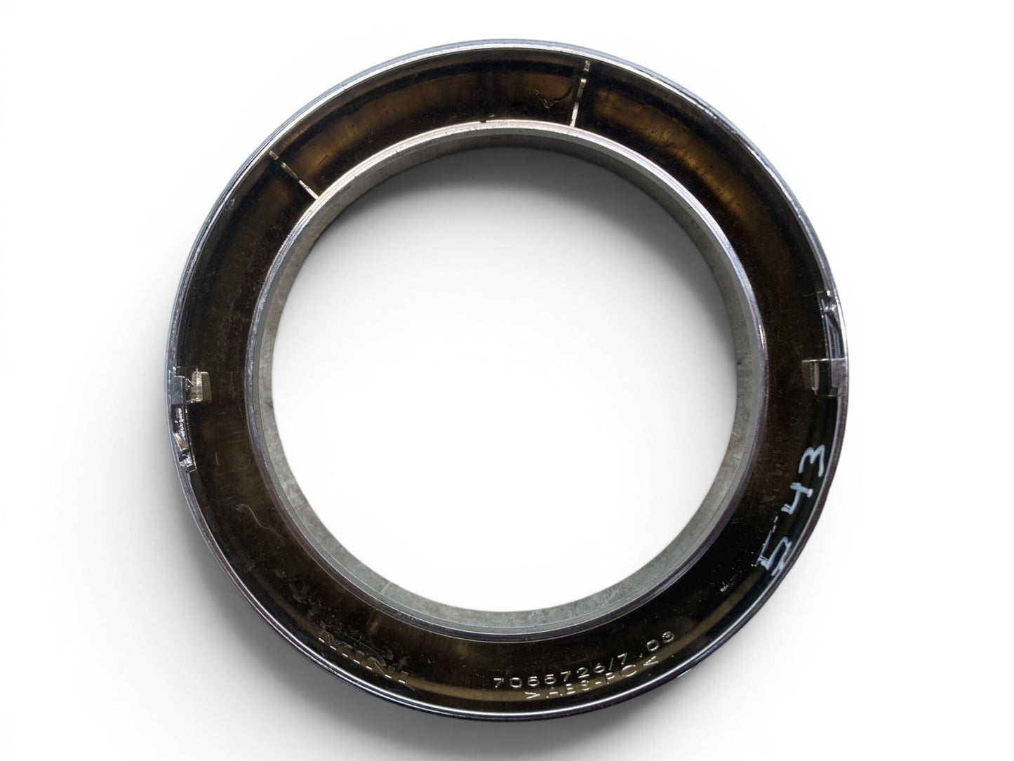 Mini Cooper Navigation Dash Trim Ring Set Chrome 2002-2008 R50 R52 R53