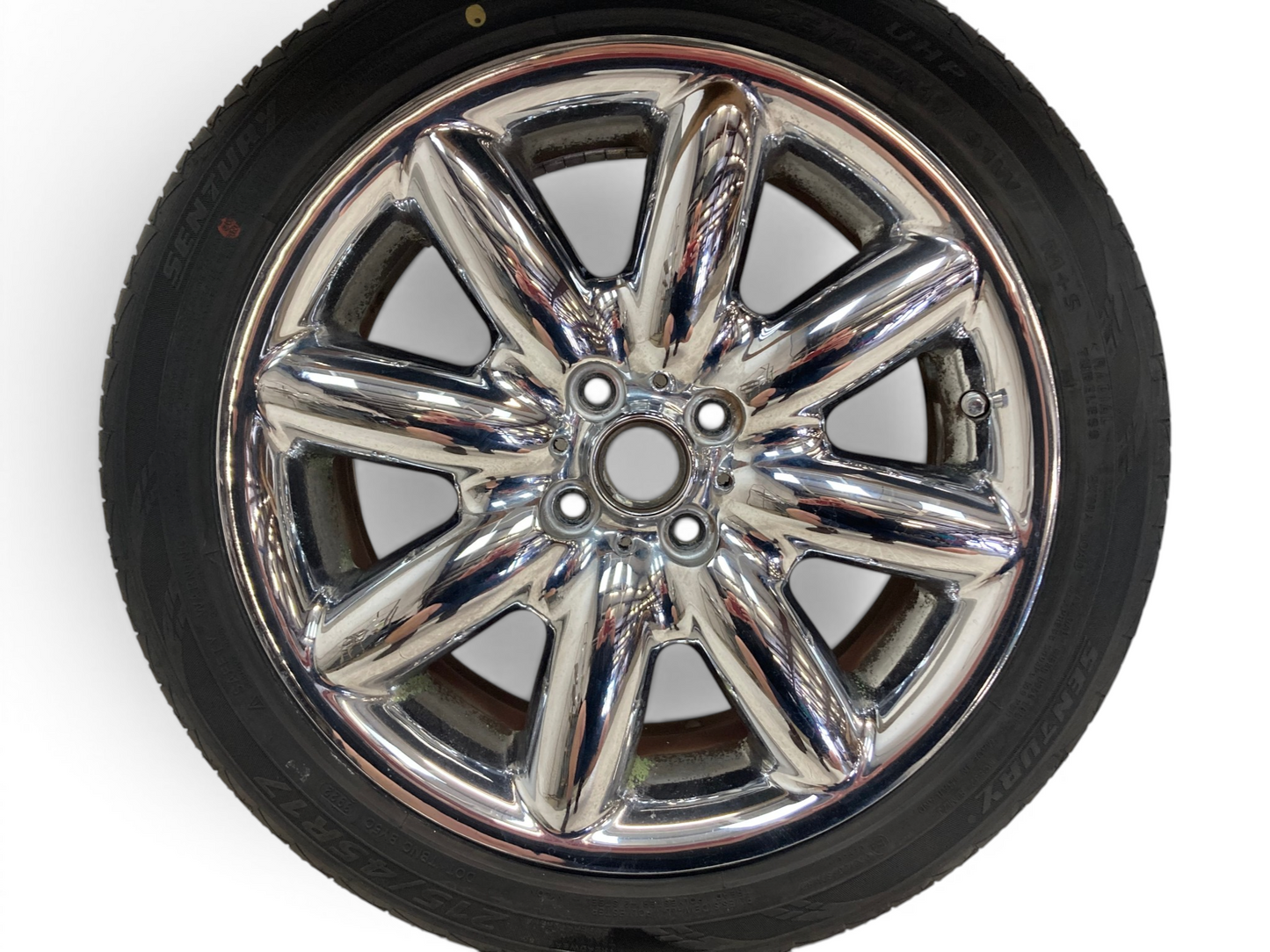 Mini Cooper 17" Chrome S-Spoke Wheel Set R85 36116778962 2002-2015 R5x 414