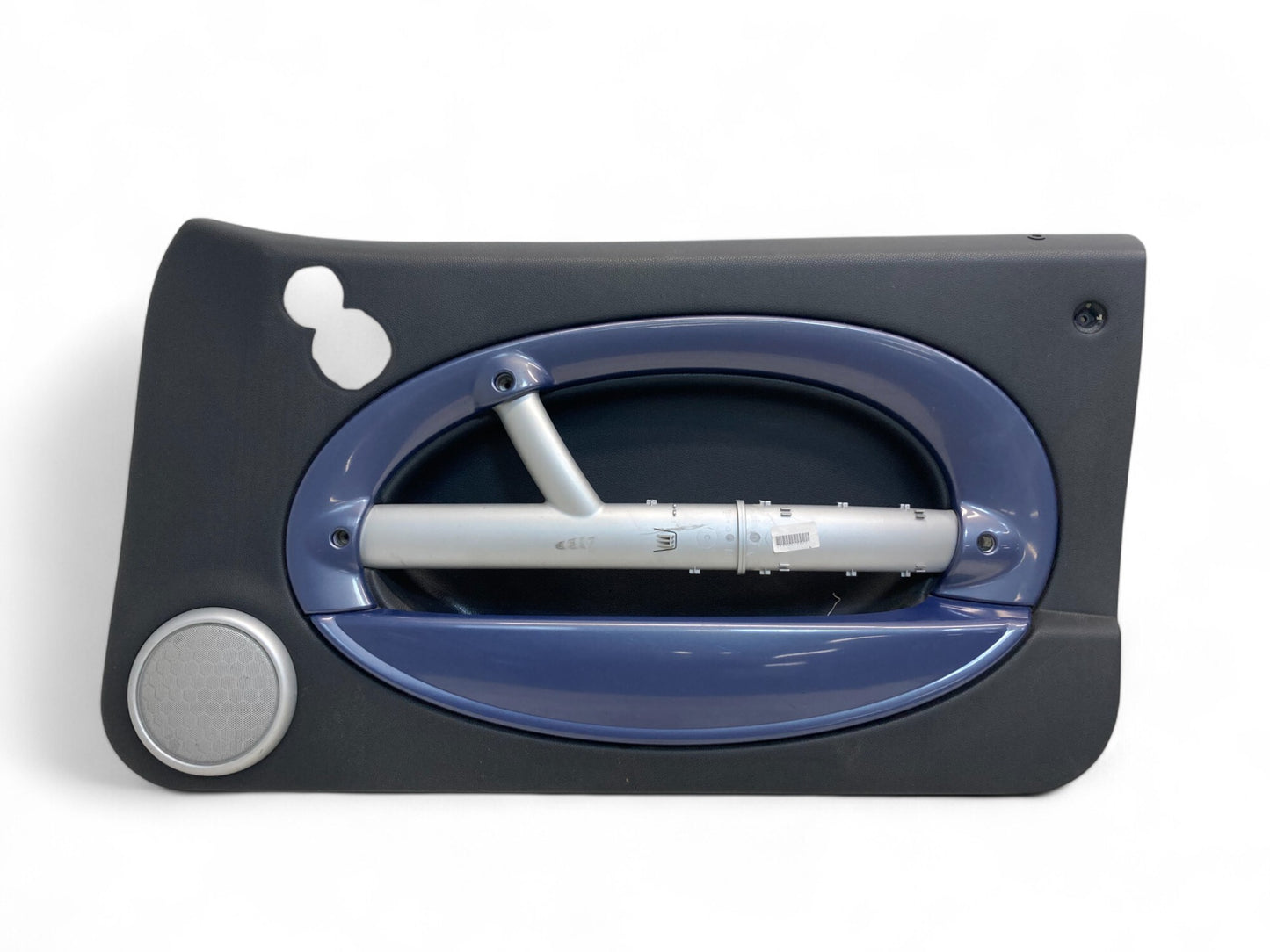 Mini Cooper Door Panels Panther Black w/Cool Blue Trim 2005-2008 R50 R52 R53 493