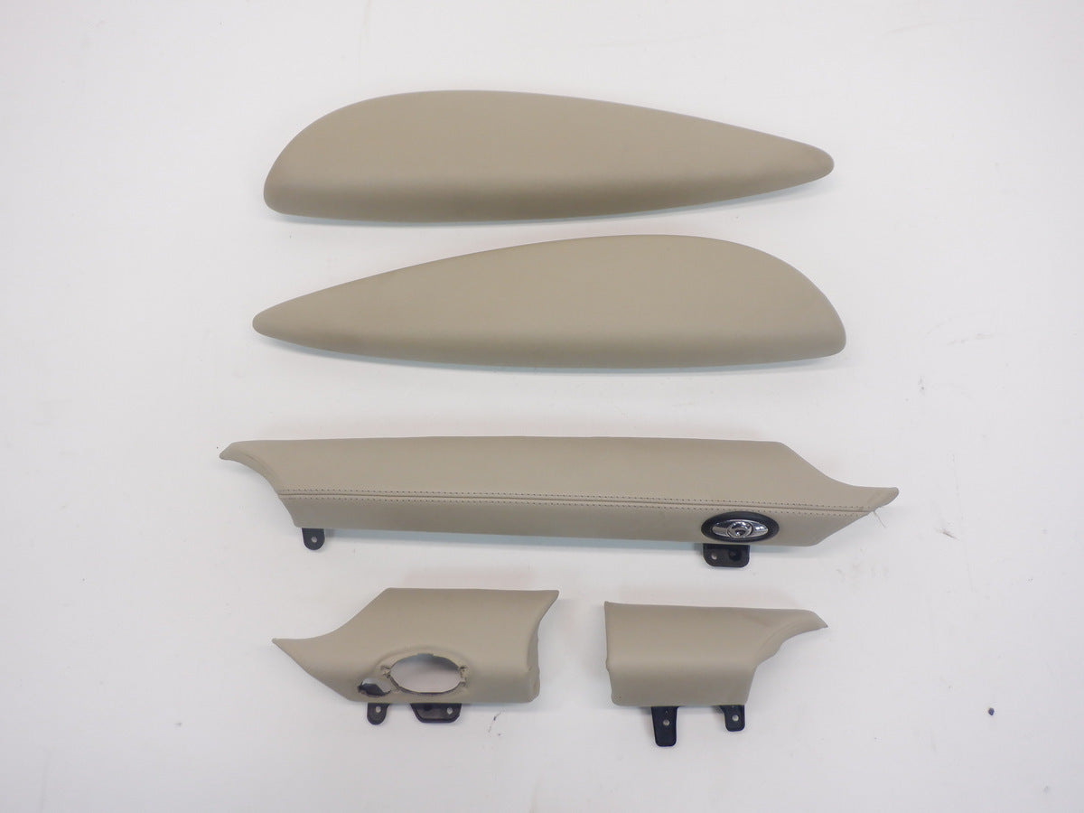Mini Cooper Dash and Armrest Set Trim Polar Beige Leather 07-15 R5x 321
