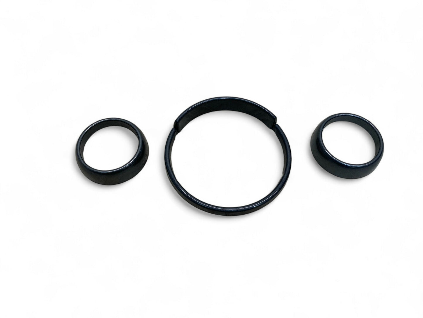 Mini Cooper Dash Trim Ring Set Anthracite with Navigation 2002-2008 R50 R52 R53 491