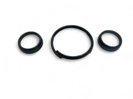 Mini Cooper Dash Trim Ring Set Anthracite with Navigation 2002-2008 R50 R52 R53 491