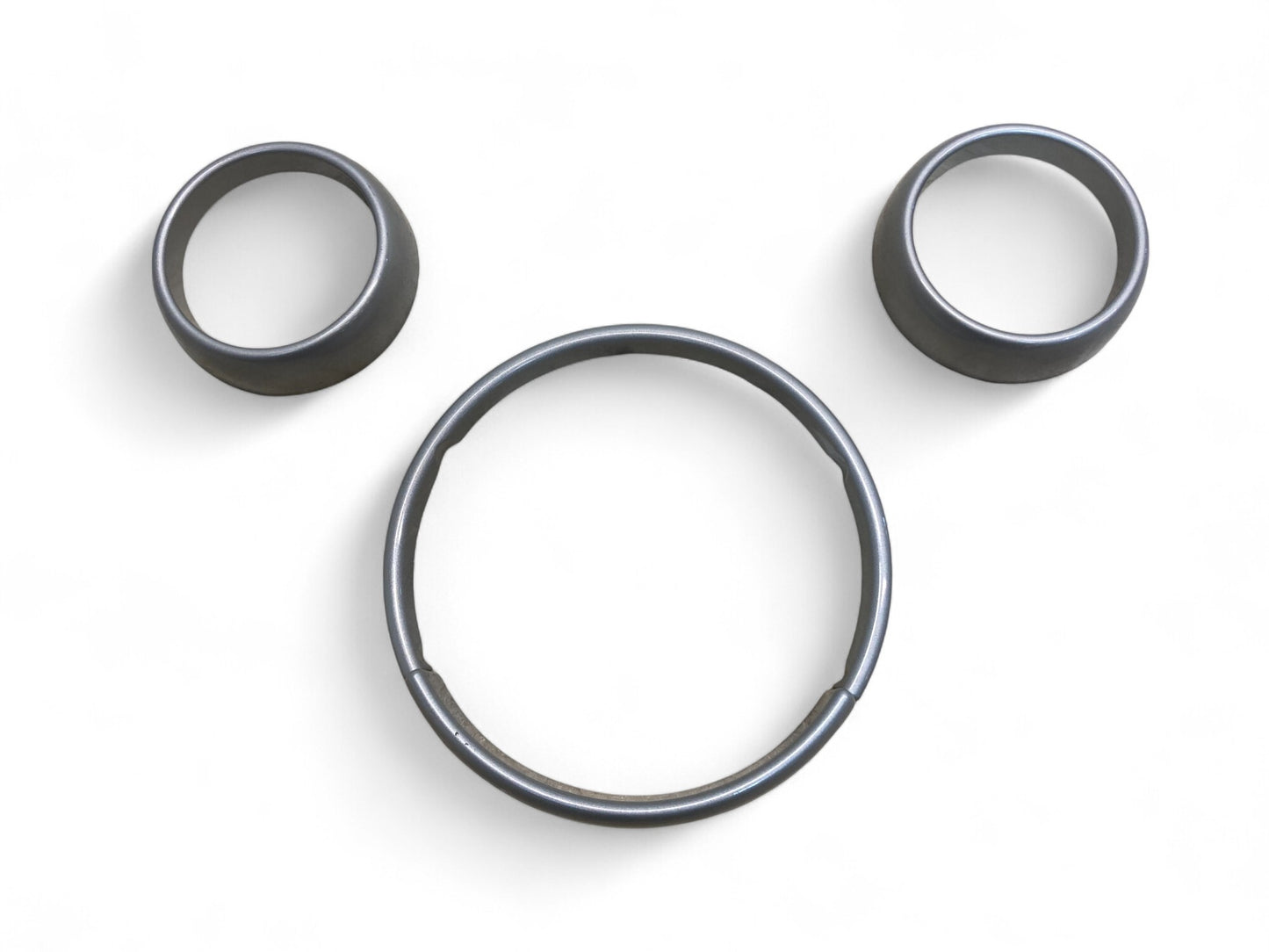 Mini Cooper Dash Trim Ring Set Sliver with Navigation 2002-2008 R50 R52 R53 515
