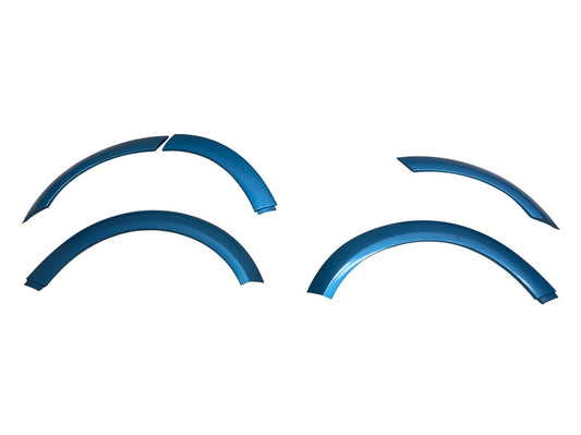 Mini Cooper Wheel Arch Fender Trim Set Electric Blue R50 R52 R53 515