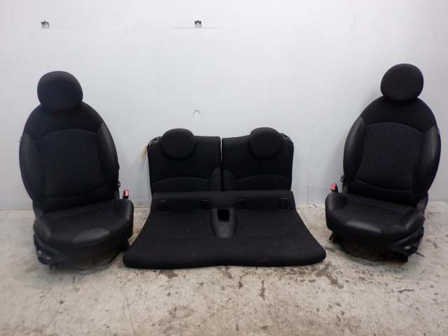 Mini Cooper Convertible Seats Fabric Leather Cross Check 09-15 R57 FTGM 271