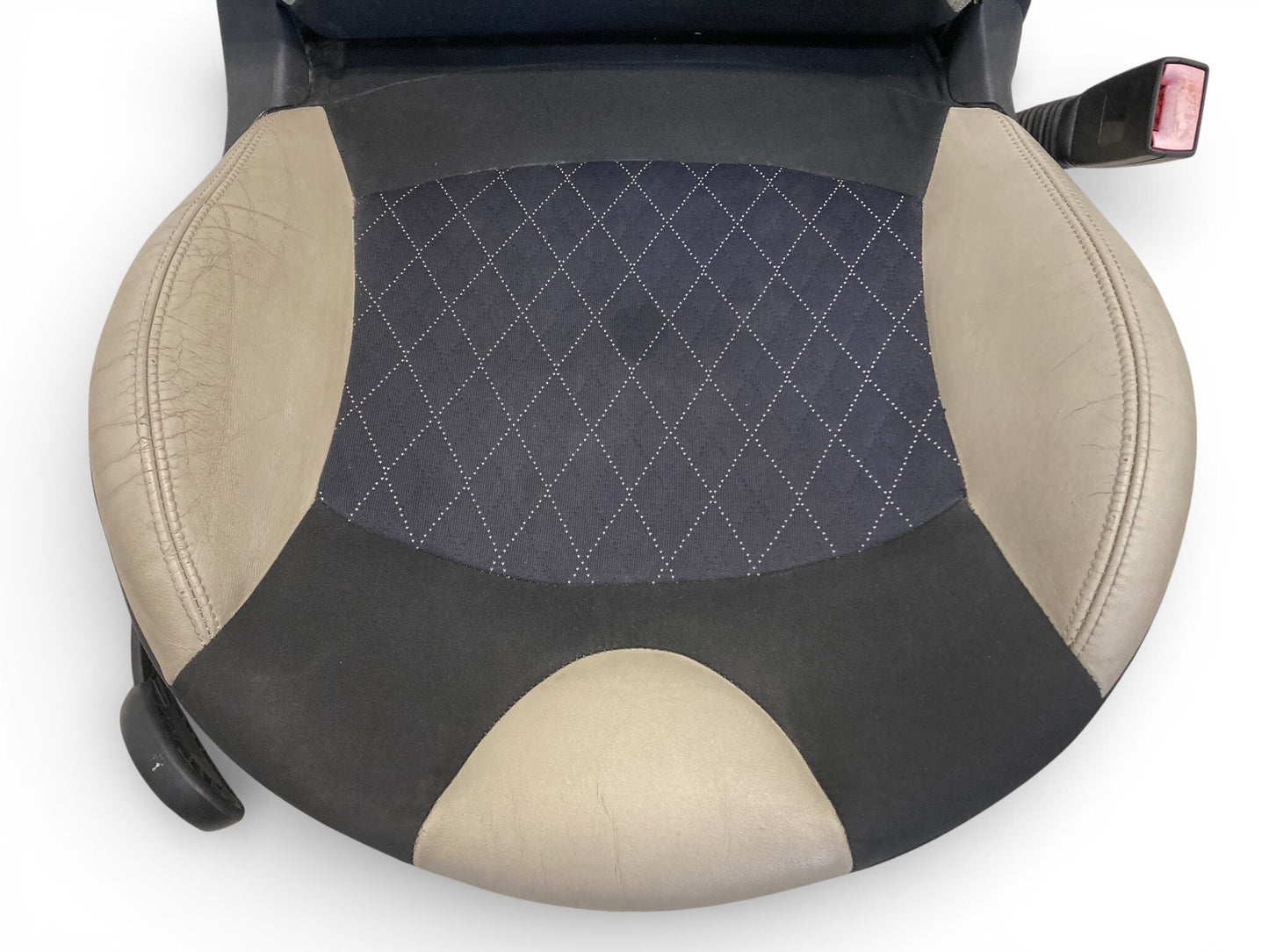 Mini Cooper Convertible Seats Fabric Leather Cross Check 09-15 R57 FTGW 525