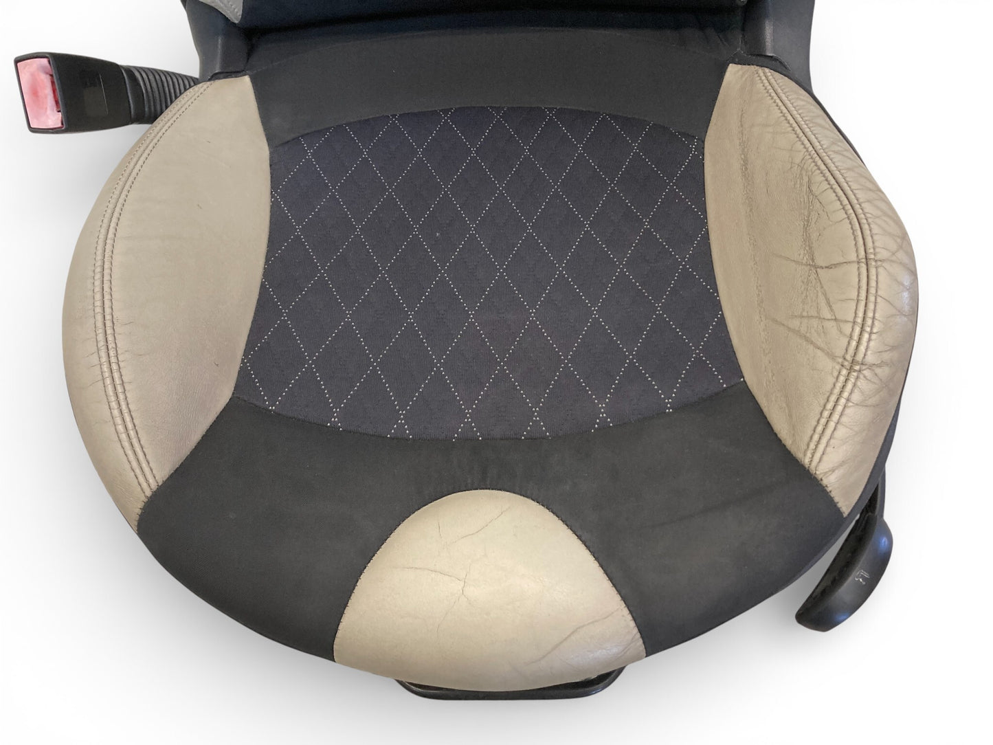 Mini Cooper Convertible Seats Fabric Leather Cross Check 09-15 R57 FTGW 525