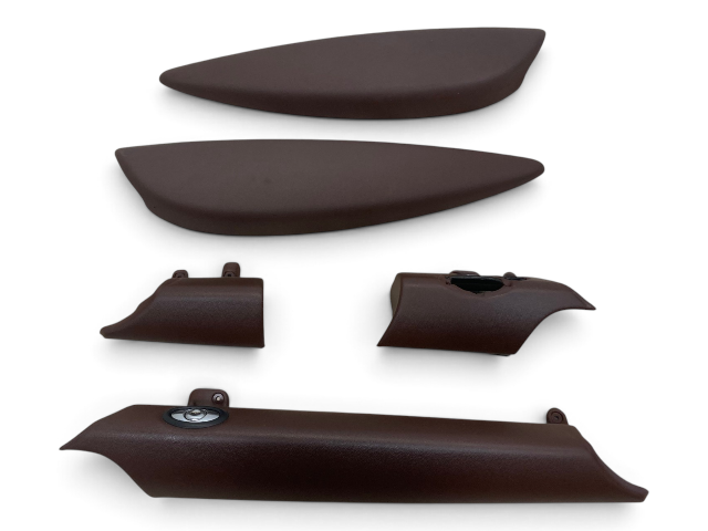 Mini Cooper Dash and Armrest Set Trim Hot Chocolate Leather 07-15 R5x 558