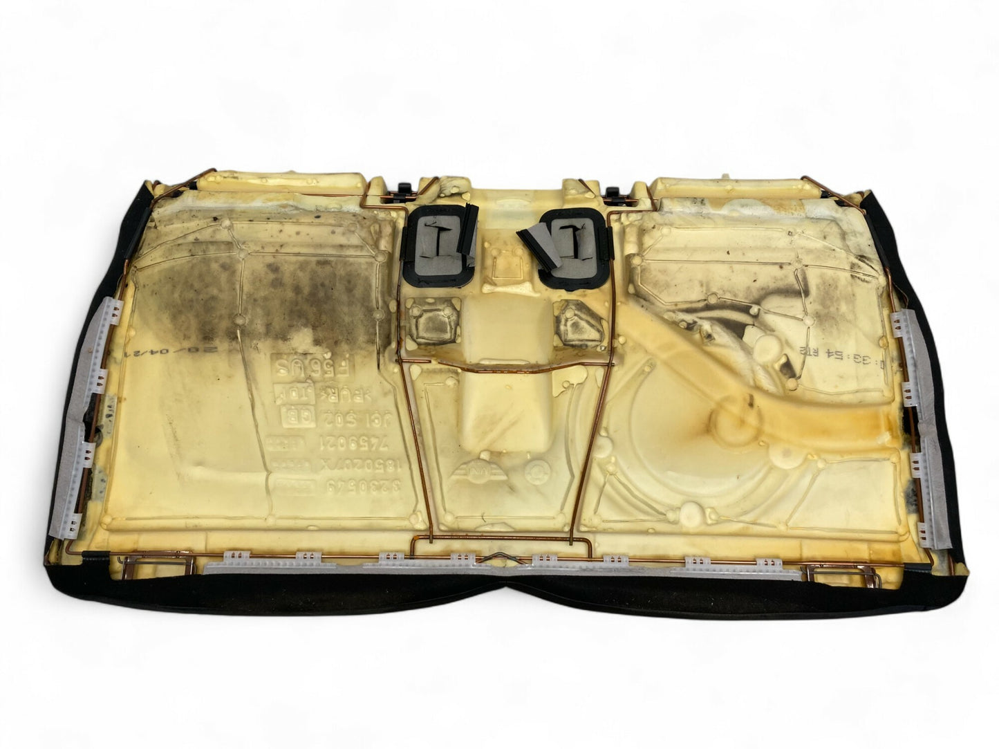 Mini Cooper Hatchback Black Leatherette Front and Rear Seats K9E1 F56 485