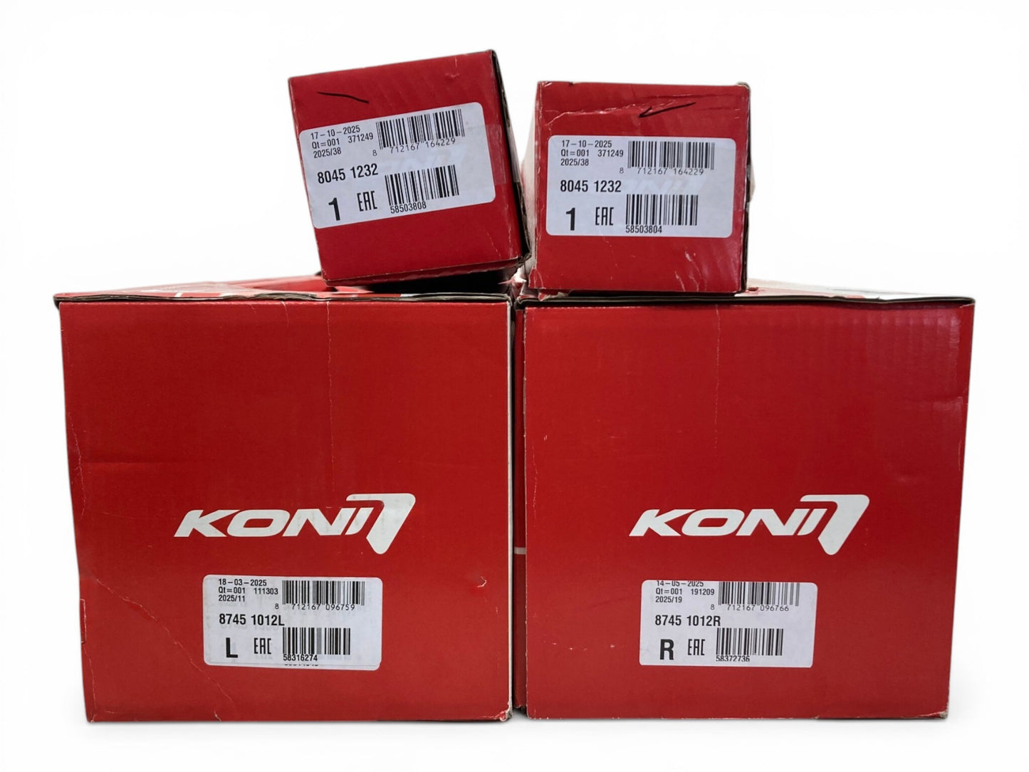 Mini Cooper KONI Special Active Red FSD Shock Set NEW 2002-2008 R50 R52 R53
