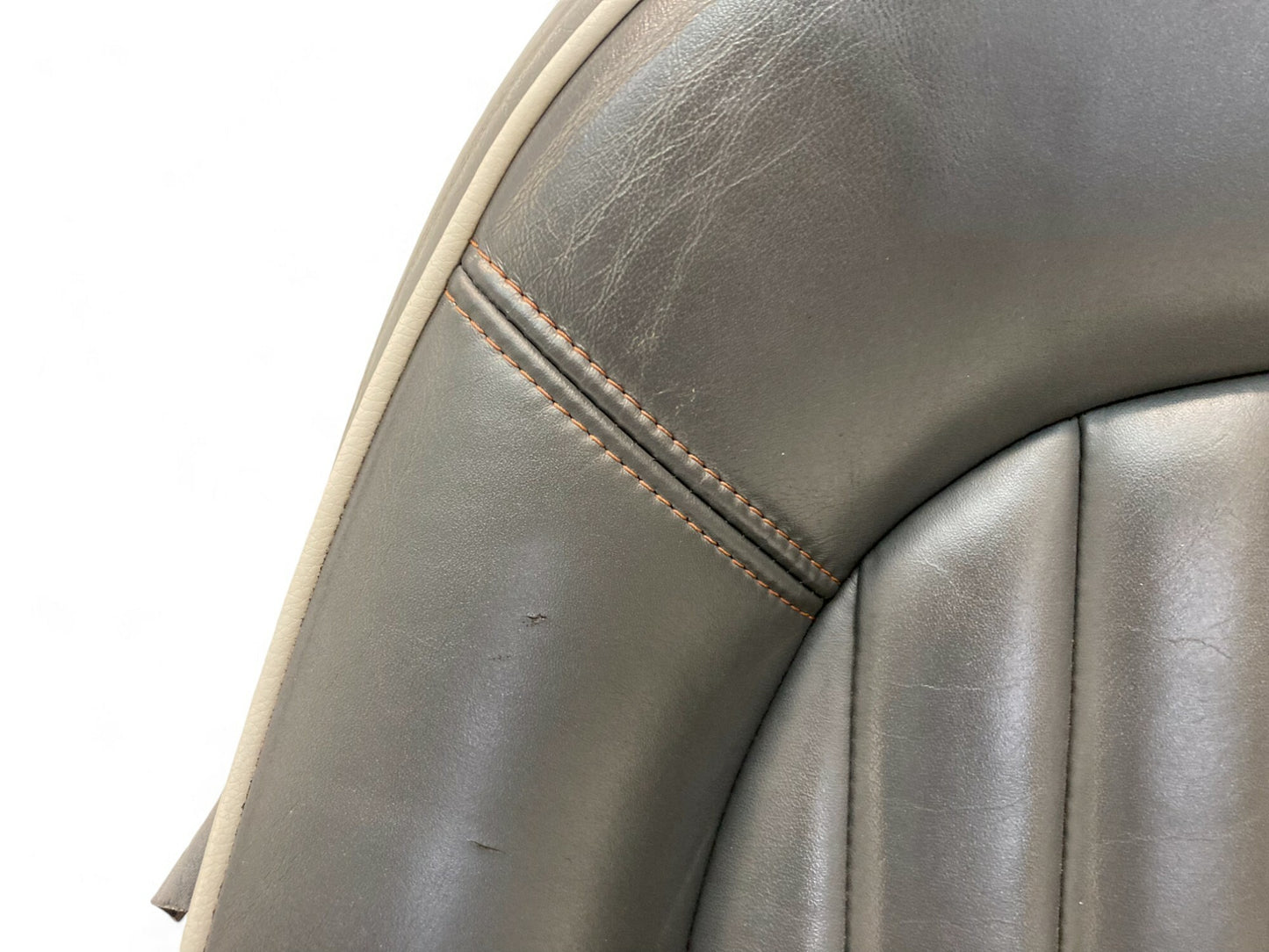 Mini Cooper Convertible Seats Leather Silver Grey Heated 2005-2008 R52 513