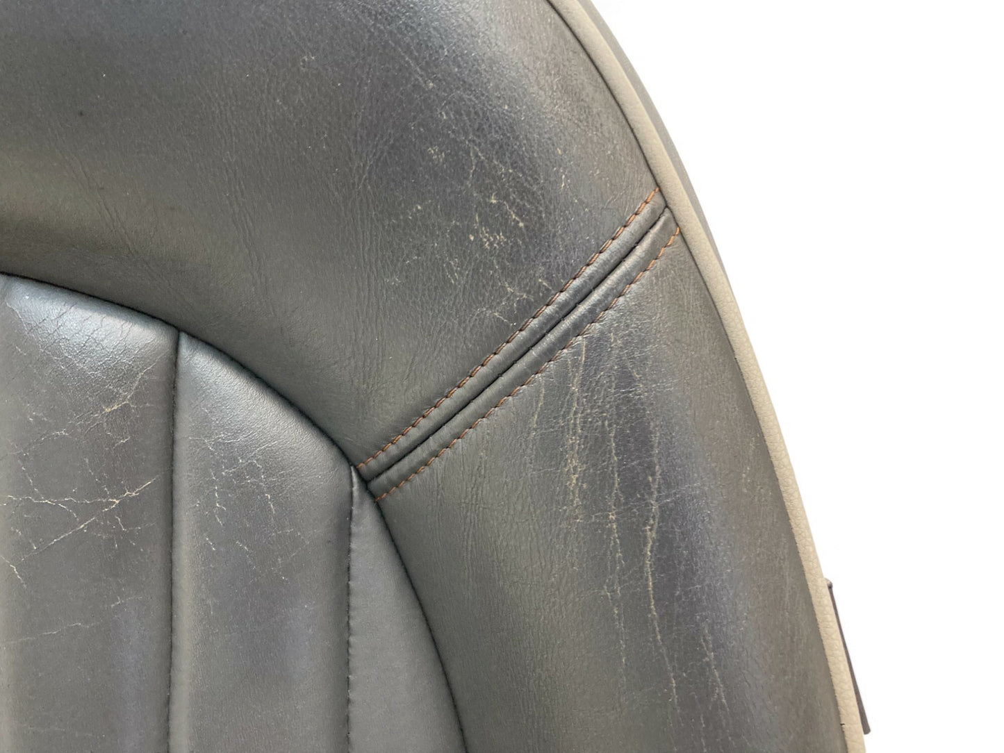 Mini Cooper Convertible Seats Leather Silver Grey Heated 2005-2008 R52 513