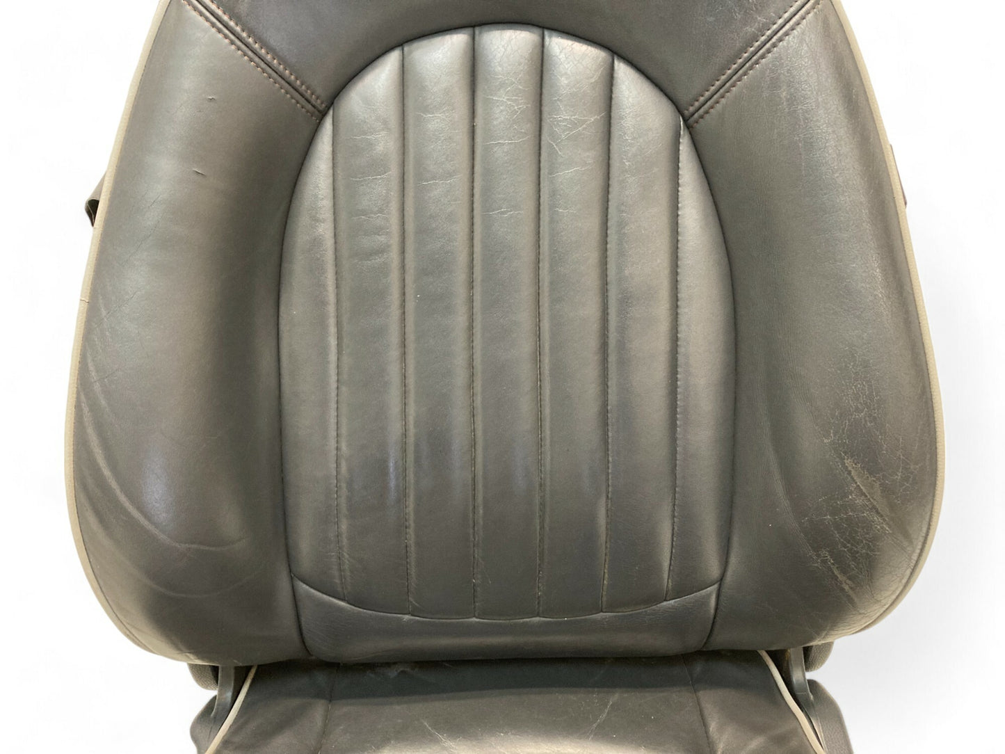 Mini Cooper Convertible Seats Leather Silver Grey Heated 2005-2008 R52 513