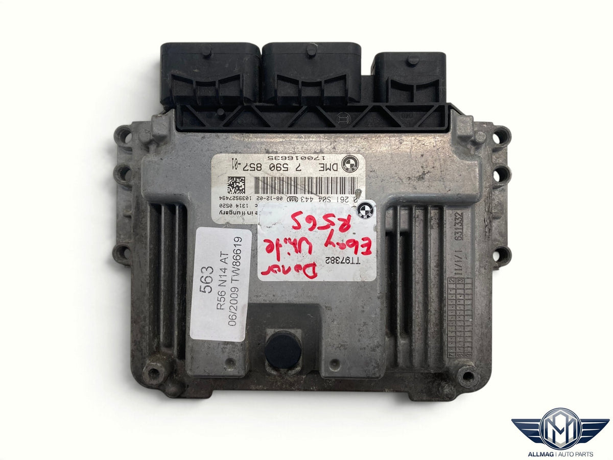 Mini Cooper S DME Set N14 Automatic w/o CA 12147601756 07-10 R55 R56 R57 563