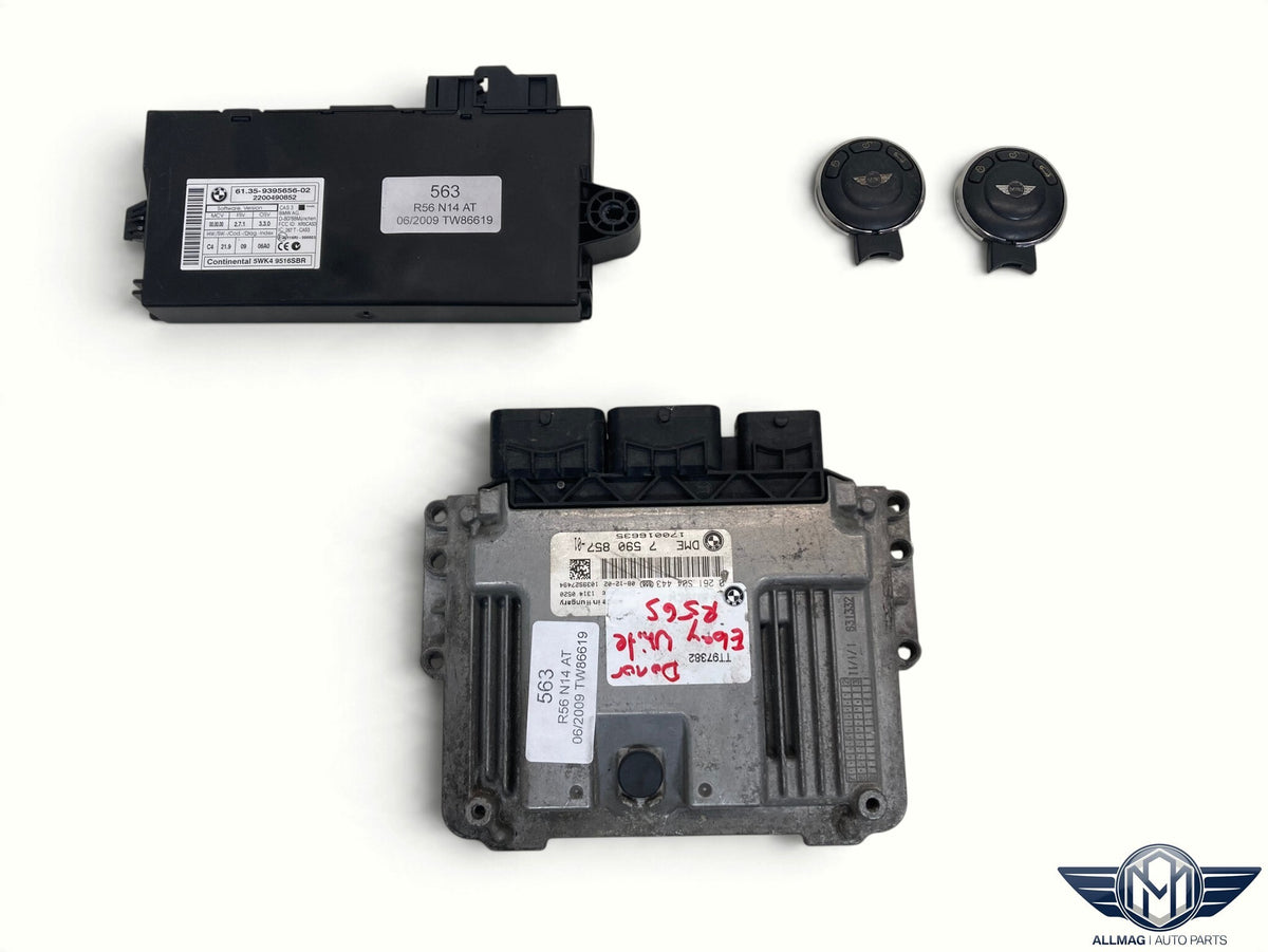 Mini Cooper S DME Set N14 Automatic w/o CA 12147601756 07-10 R55 R56 R57 563