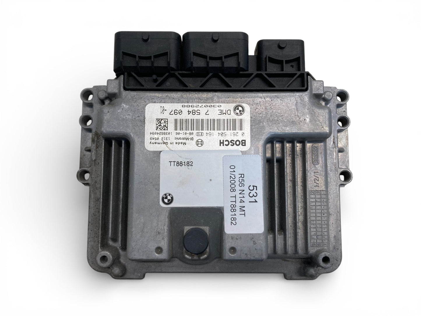 Mini Cooper S DME Set N14 Manual w/o CA 12147601756 07-10 R55 R56 R57 531