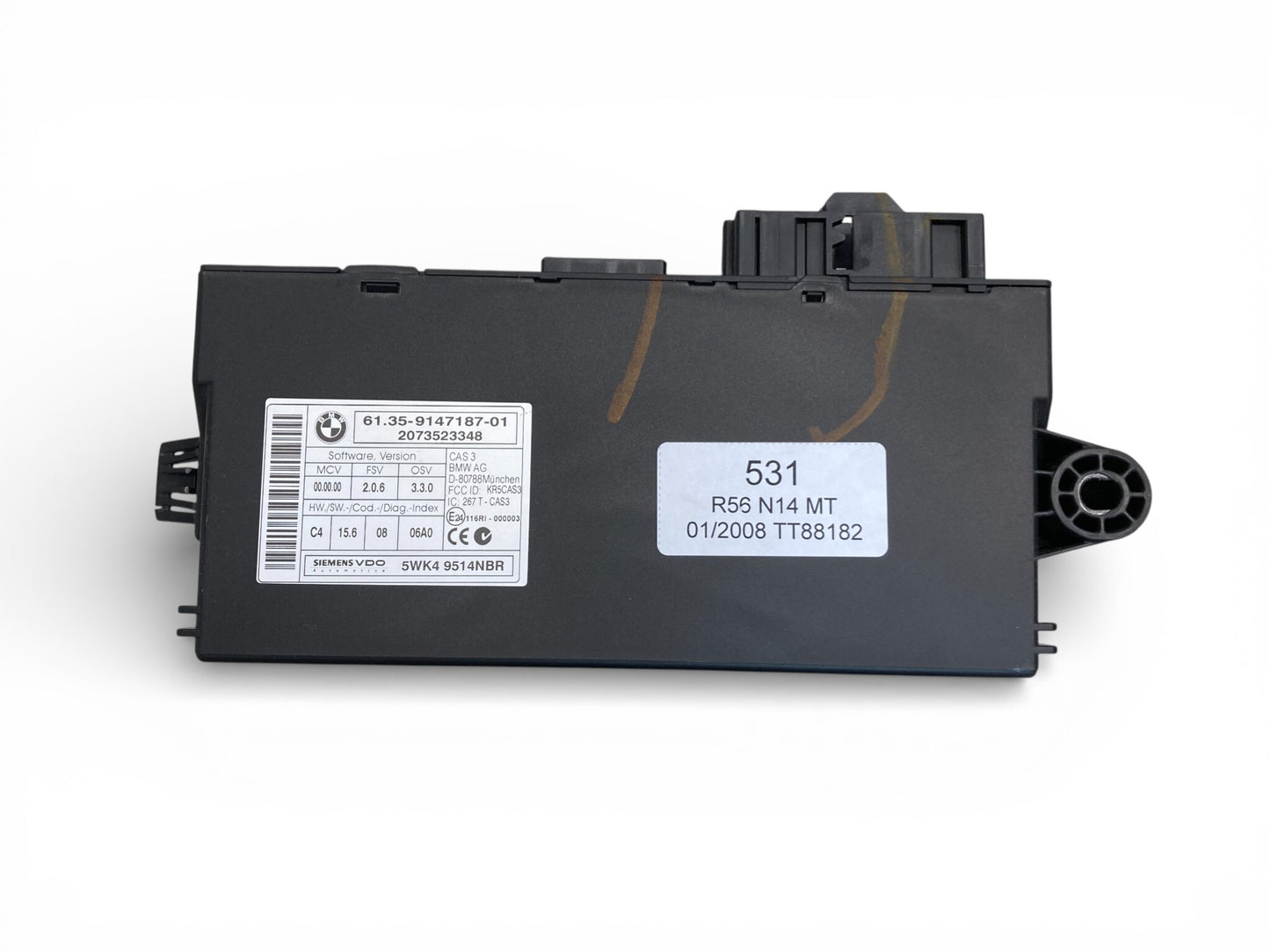 Mini Cooper S DME Set N14 Manual w/o CA 12147601756 07-10 R55 R56 R57 531