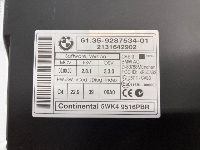Mini Cooper JCW DME Set N18, Manual, w/o  CA 12148610006 12-16 R5x R60 550