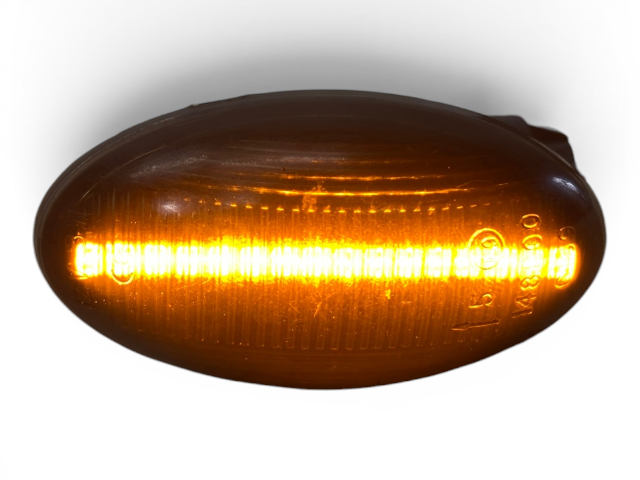 Mini Cooper Smoked Fender Scuttle Signal Light Pair 2002-2008 R50 R52 R53 551