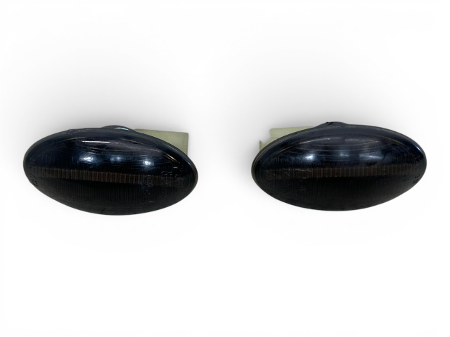 Mini Cooper Smoked Fender Scuttle Signal Light Pair 2002-2008 R50 R52 R53 551