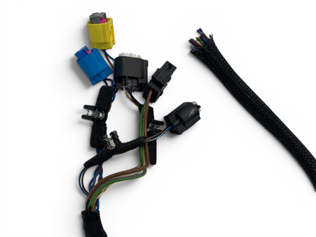 Mini Cooper Heated Front Seat Connectors with Wires Pair 02-08 R50 R53 R52