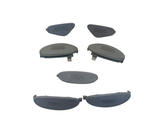 Mini Cooper Interior Column Trim Cover Cap Set Grey 07-10 R55