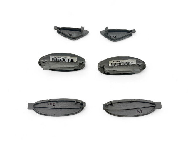 Mini Cooper Interior Column Trim Cover Cap Set Grey 07-10 R56