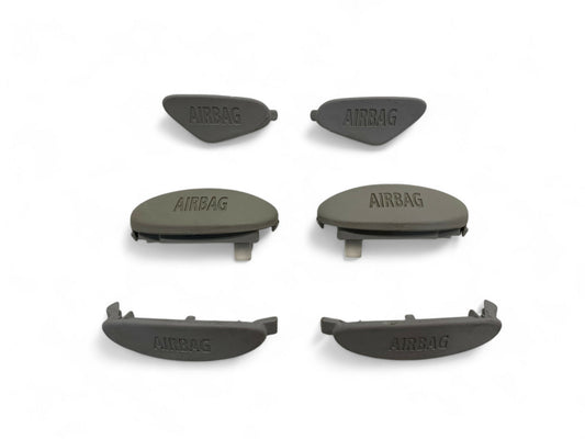 Mini Cooper Interior Column Trim Cover Cap Set Grey 07-10 R56