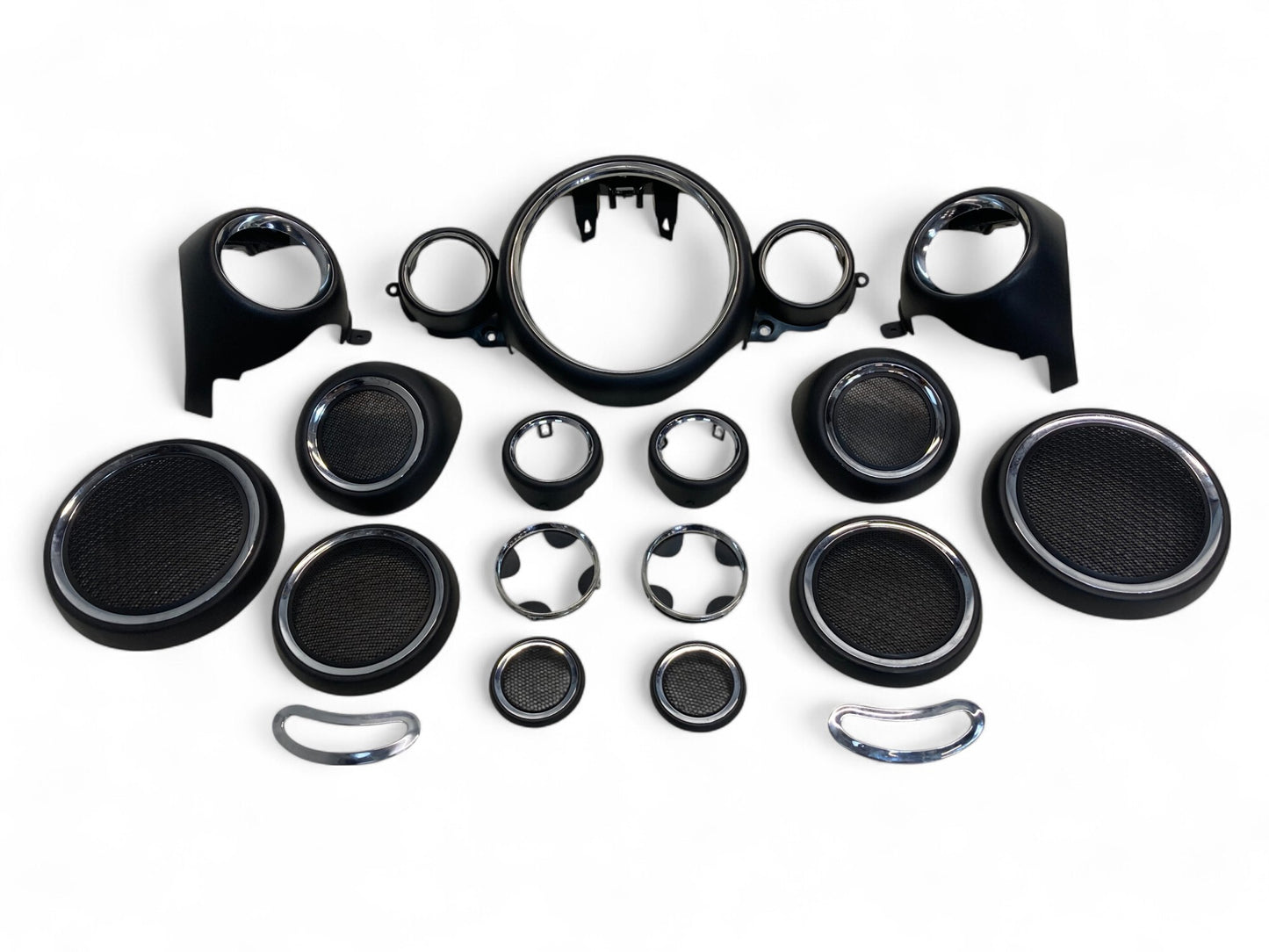 Mini Cooper Convertible Interior Chrome Line Retrofit Kit 2009-2015 R57 499