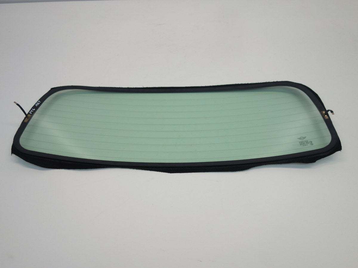 Mini Cooper Convertible Top Rear Glass 09-15 R57 OEM