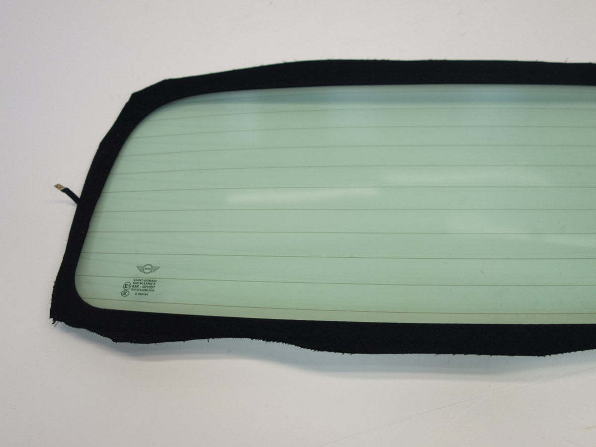 Mini Cooper Convertible Top Rear Glass 09-15 R57 OEM