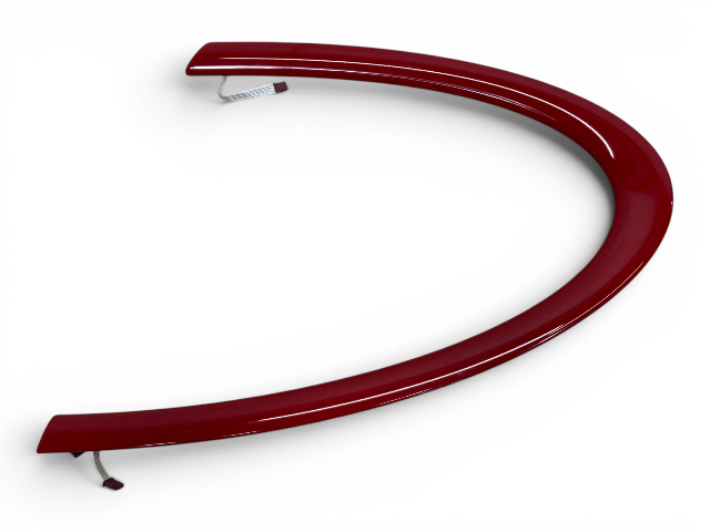 Mini Cooper Countryman Chili Red Door Panel Trim Set 13-16 R60 550