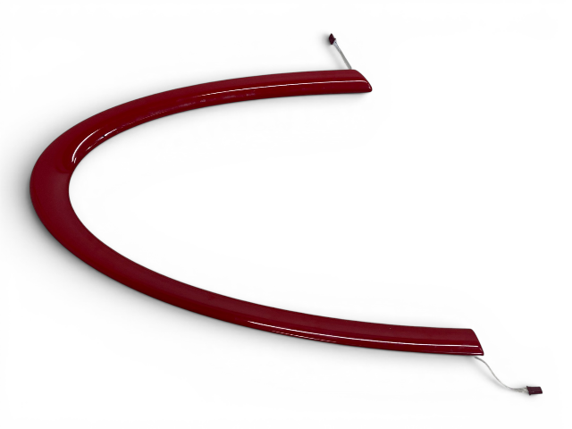 Mini Cooper Countryman Chili Red Door Panel Trim Set 13-16 R60 550