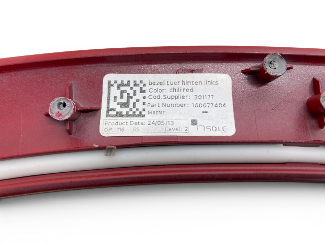 Mini Cooper Countryman Chili Red Door Panel Trim Set 13-16 R60 550