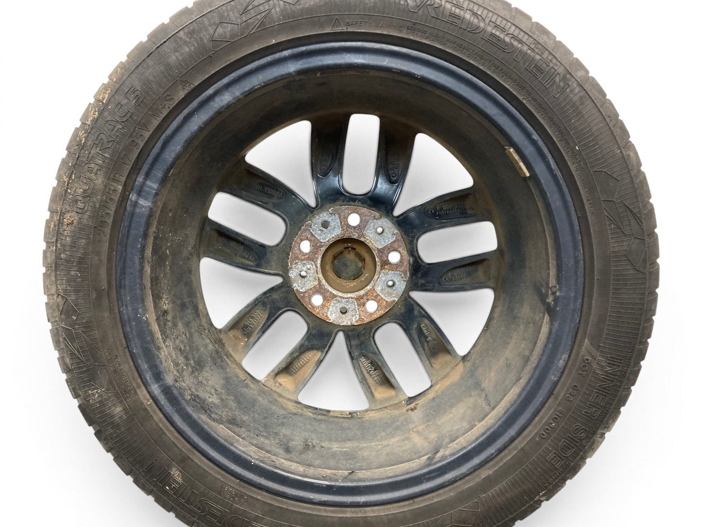 Mini Cooper 17" Black 5-Star Double Spoke Wheel Set R124 36109803726 11-16 R6x 408