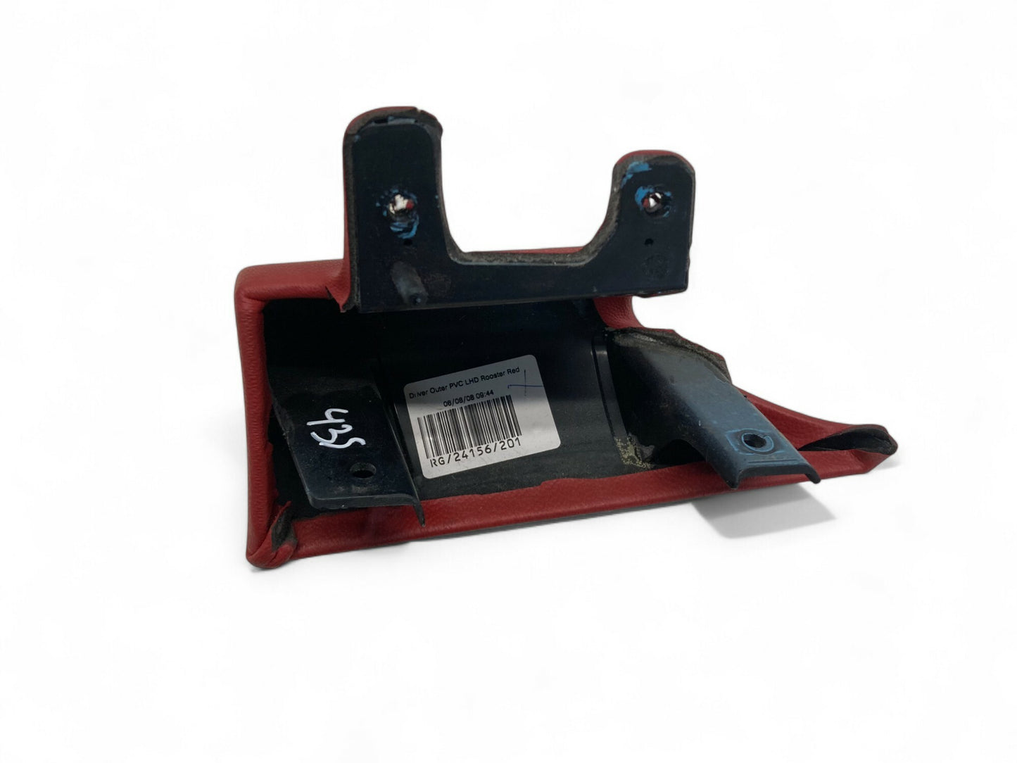 Mini Cooper Dash and Armrest Set Trim Rooster Red Leather 2007-2015 R5x 435