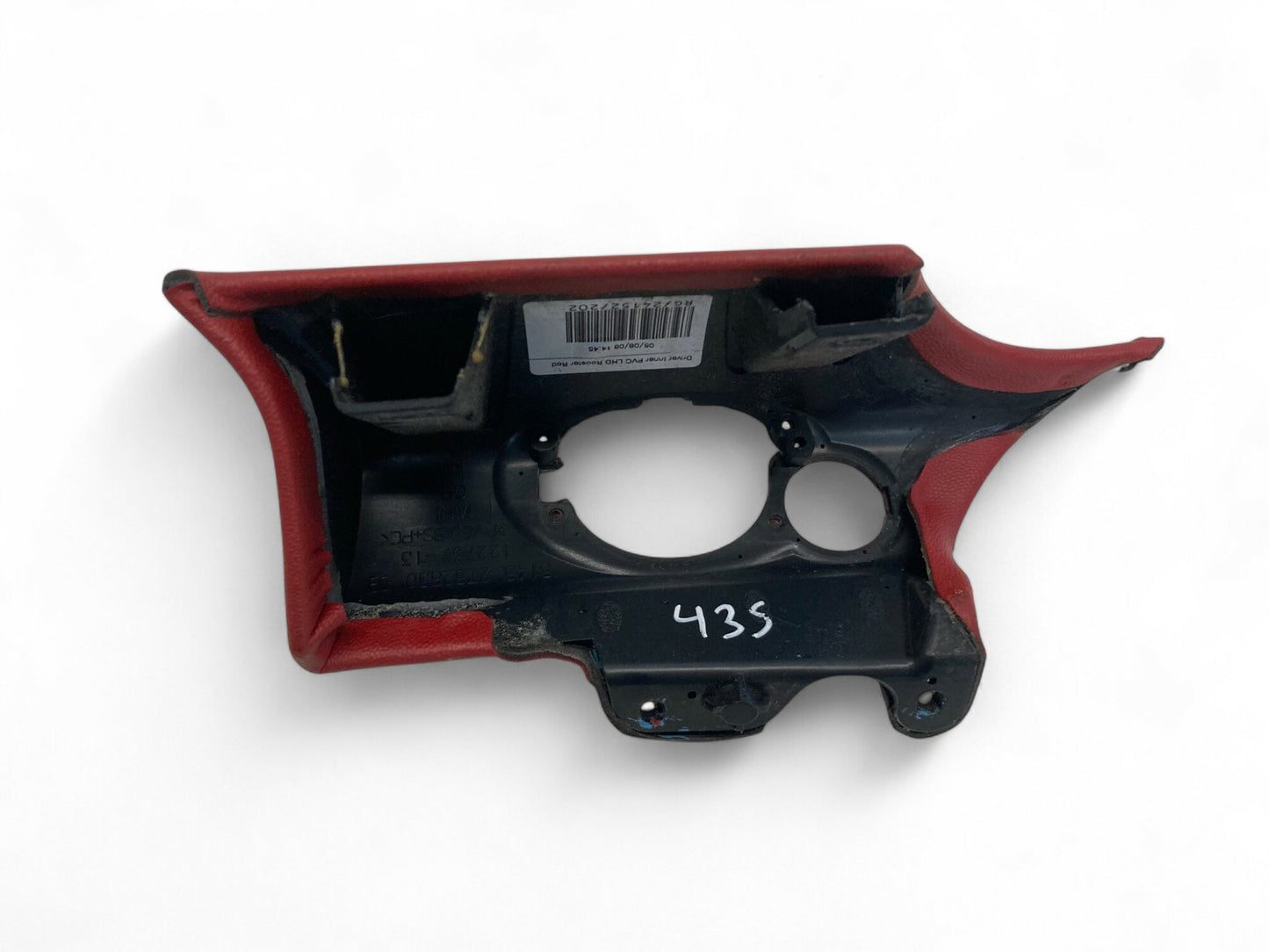 Mini Cooper Dash and Armrest Set Trim Rooster Red Leather 2007-2015 R5x 435