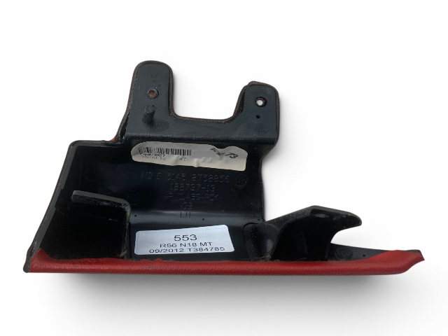 Mini Cooper Dash Trim Set Rooster Red Leather 2007-2015 R5x 553