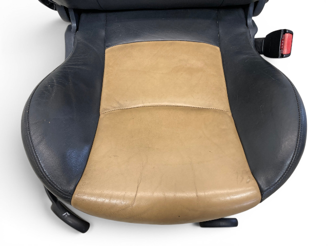 Mini Cooper Convertible Seats Leather Beige Heated 2005-2008 R52 CLR52