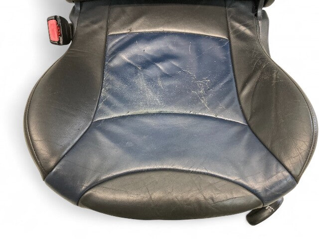 Mini Cooper Hatchback Seats Leather Lapis Blue T6LP 2002-2006 R50 R53 508
