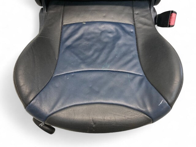 Mini Cooper Hatchback Seats Leather Lapis Blue T6LP 2002-2006 R50 R53 508