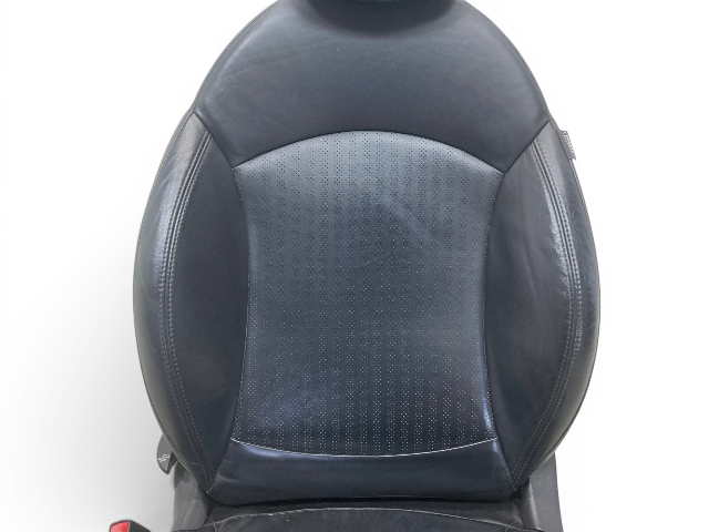 Mini Cooper Front Sports Leather Seats Punch Carbon Black T8E1 Heated 07-14 R5x 547