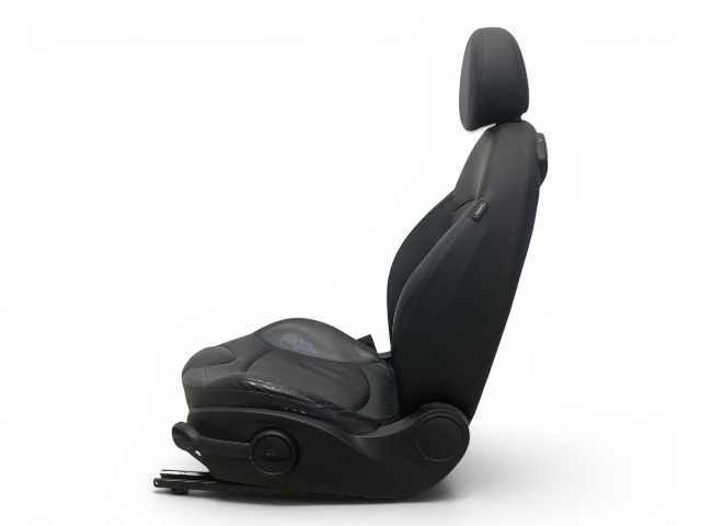 Mini Cooper Front Sports Leather Seats Punch Carbon Black T8E1 Heated 07-14 R5x 547