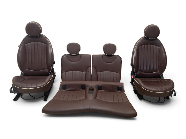 Mini Cooper Lounge Leather Seats Hot Chocolate T9E7 Heated 09-15 R57 558